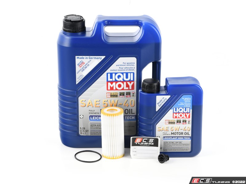 ECS Tuning Liqui Moly Leichtlauf Oil Service Kit (5w-40)