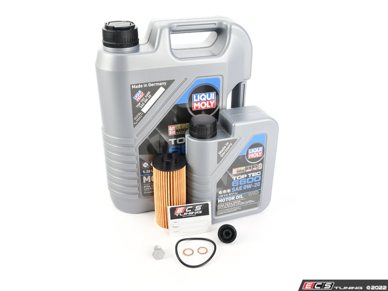 ECS Tuning Liqui Moly Top Tec 6600 0W-20 Oil Change Kit