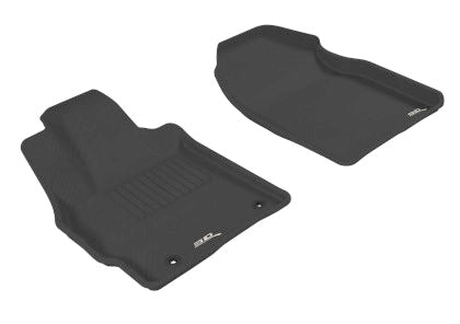 3D MAXpider 2007-2012 Mazda CX-7 Kagu 1st & 2nd Row Floormats - Black