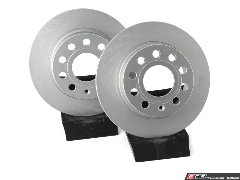 ECS Tuning Rear V5 Plain Brake Rotors - Set (253x10)