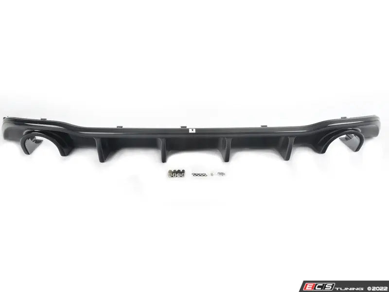 ECS Tuning Gloss Black Rear Diffuser & FREE Hatch Spoiler Extension - VW Golf GTI (MK8)