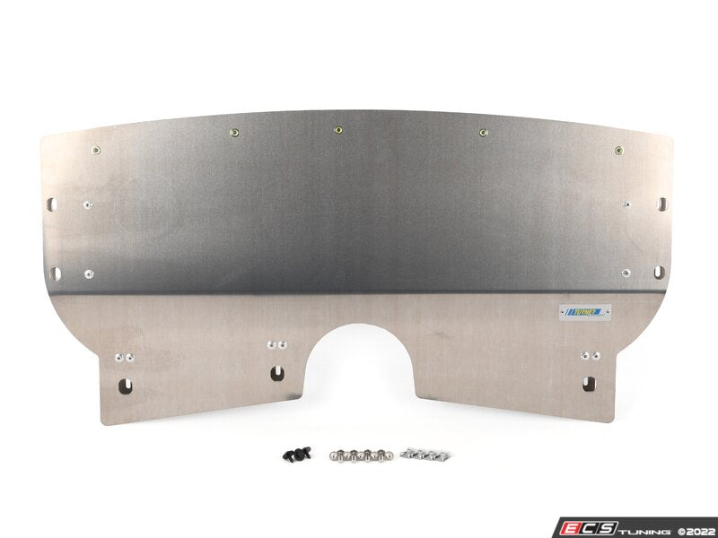 Turner Aluminum Skid Plate - Milled Finish - E9X xDrive