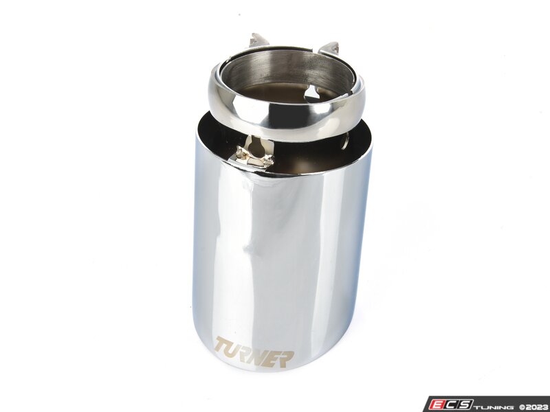 Turner Motorsport 3.5" Universal Mirror Chrome Swivel Exhaust Tip - Priced Each