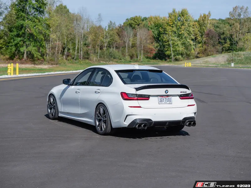 ECS G20/G80 High Kick Trunk Spoiler - Gloss Black