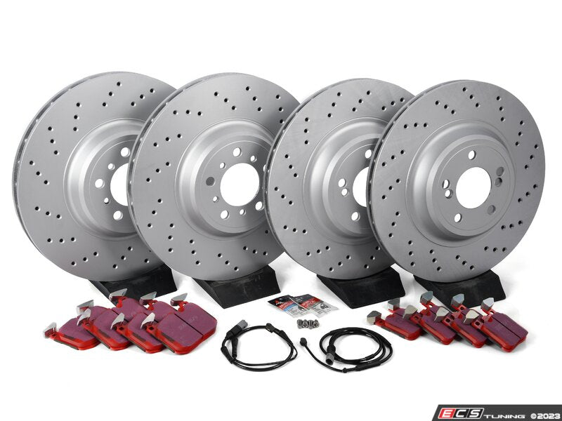 ECS Tuning Front & Rear Performance Brake Service Kit