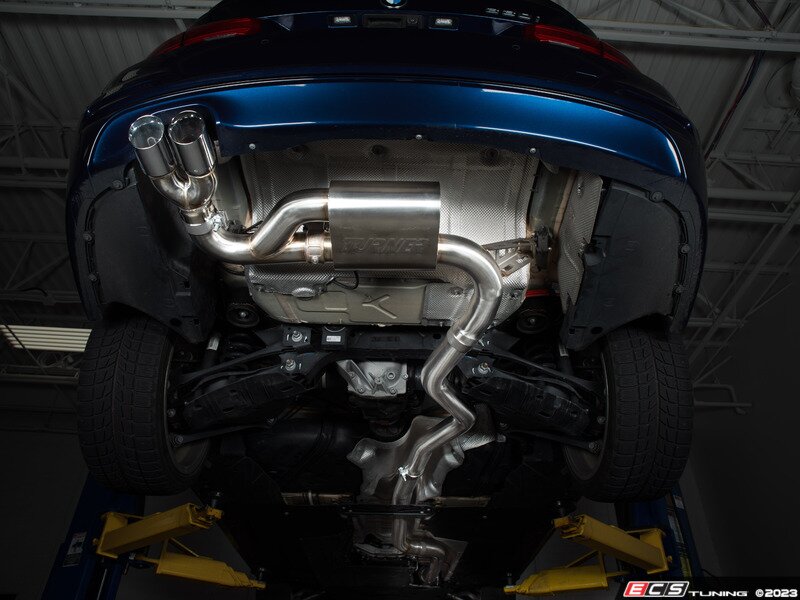 Turner Motorsport B46/B48 Performance Valved Cat-Back Exhaust