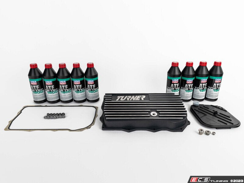 Turner Motorsport ZF 8HP High Capacity Aluminum Transmission Pan & Optional Service Kit