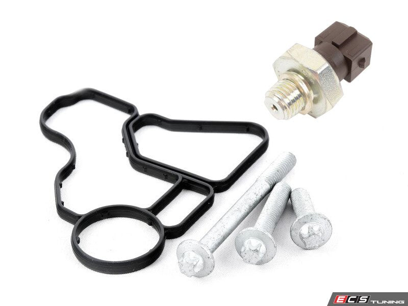 ECS Tuning N52 Oil Filter Housing Gasket Kit - Includes Oil Pressure Sensor