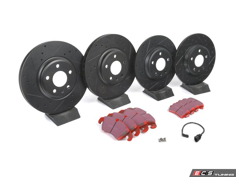 ECS Tuning Performance Front & Rear Brake Service Kit