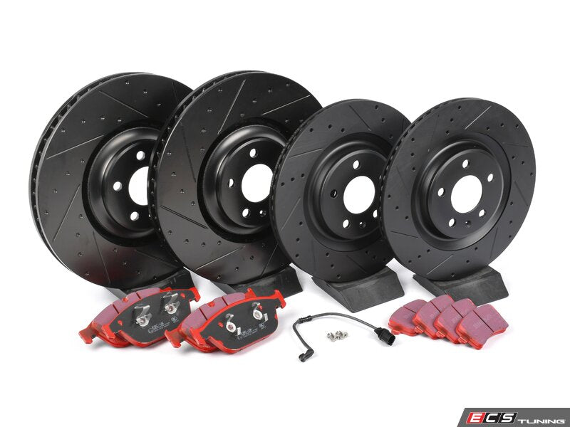 ECS Tuning Performance Front And Rear Brake Service Kit