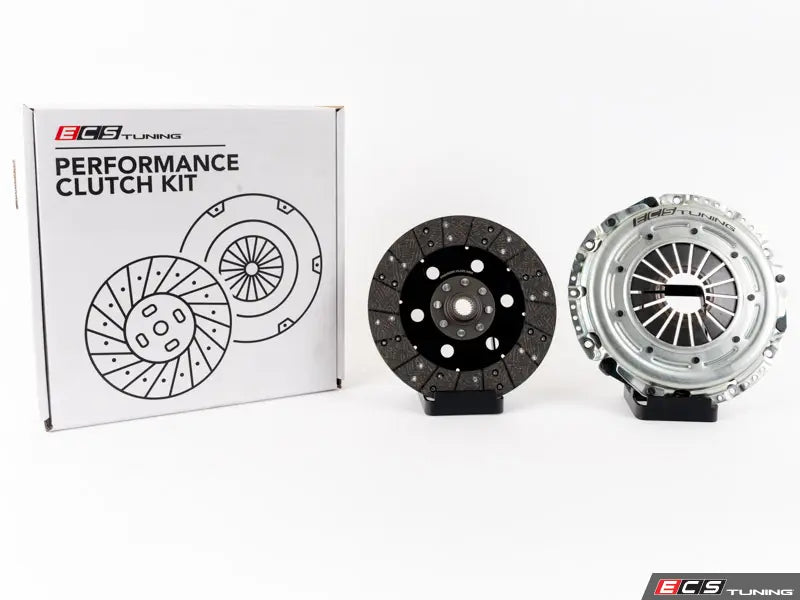 ECS Tuning performance clutch kit with packaging on a white background