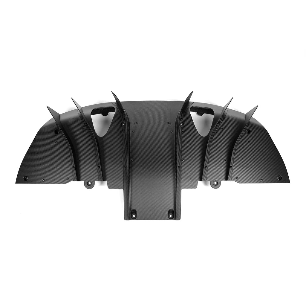 SR ULTRA DOWNFORCE DRY CARBON FIBER REAR DIFFUSER - PORSCHE 718 GT4 RS
