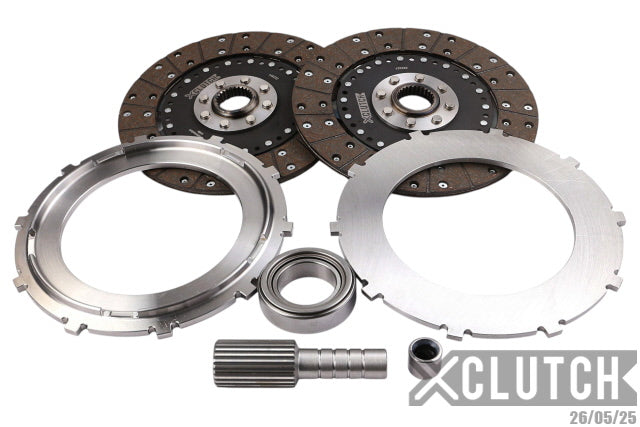 XClutch 9" Twin Rigid Organic Multi-Disc Service Kit