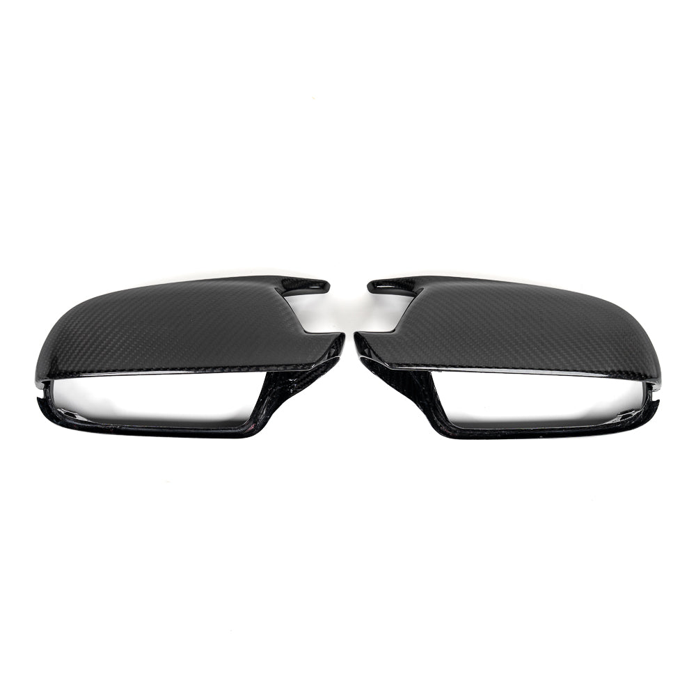 CAP 2008-2017 B8 B8.5 Audi A4, S4, A5, S5, RS5 - Dry Carbon Fiber Mirror Covers (Pair) - V2