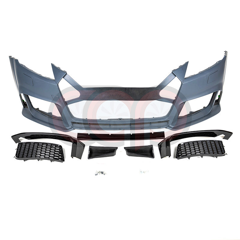 CAP 2016-2019 MK3 8S Audi TT/TT-S Front Bumper | TT-RS Style