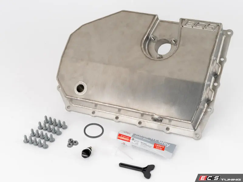 ECS Stainless Steel High Capacity Oil Pan - Audi & VW Evo4