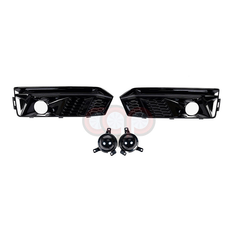 CAP 2017-2018 Audi RS4 RS Fog Grilles | 2017-2018 B9 Audi A4 S-Line/S4 - V1 with ACC