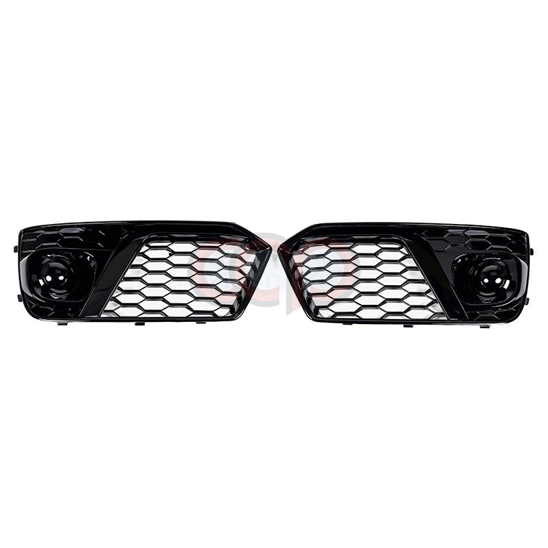 CAP 2018-2020 Audi RS Honeycomb Fog Grilles | FY B9 Audi Q5 Non S-Line