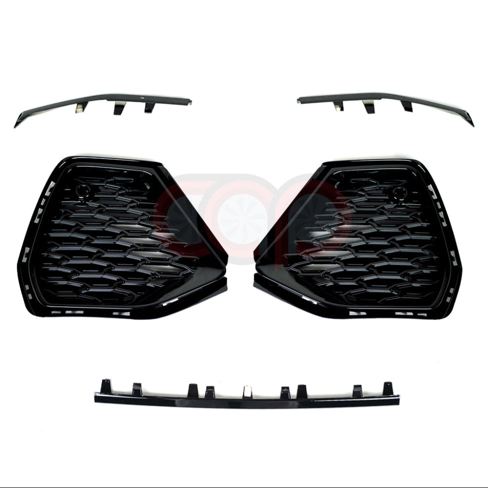 CAP 2019-2025 Audi RSQ3 Honeycomb Fog Grilles | F3 Audi Q3 S-Line