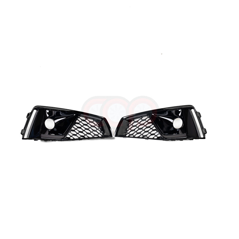 CAP 2019 Audi RS4 RS Honeycomb Fog Grilles | 2019 B9 Audi A4 S-Line/S4