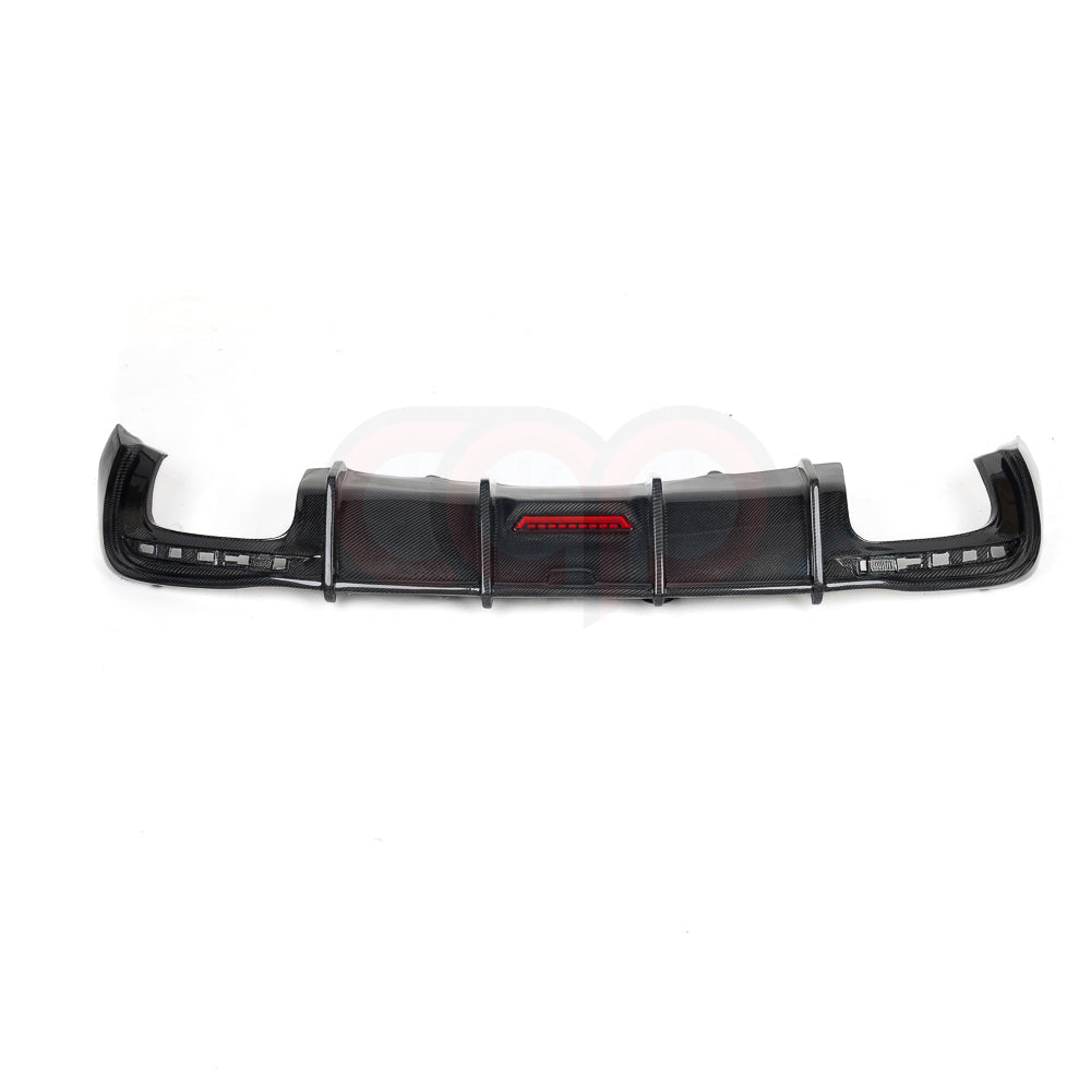 CAP 2020-2025 B9.5 Audi S4 - Carbon Fiber Diffuser - V1