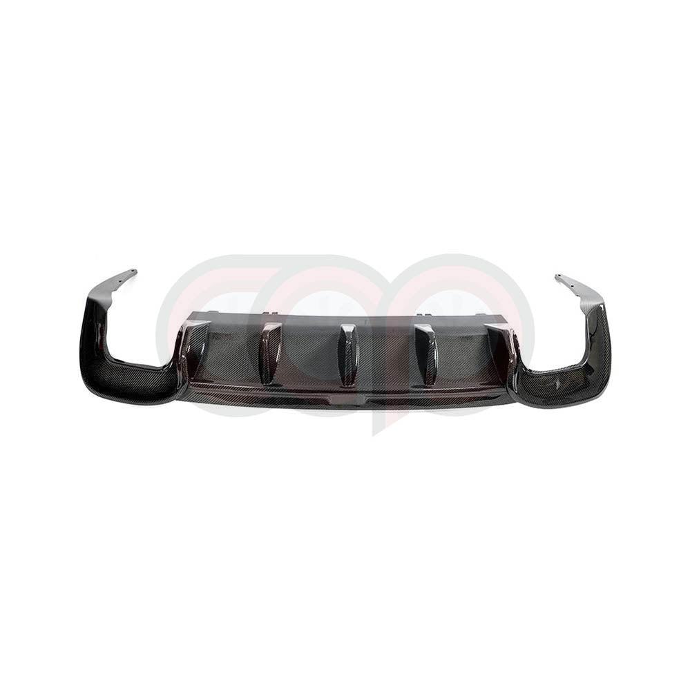 CAP 2020-2025 B9.5 Audi S4 - Carbon Fiber Diffuser - V3