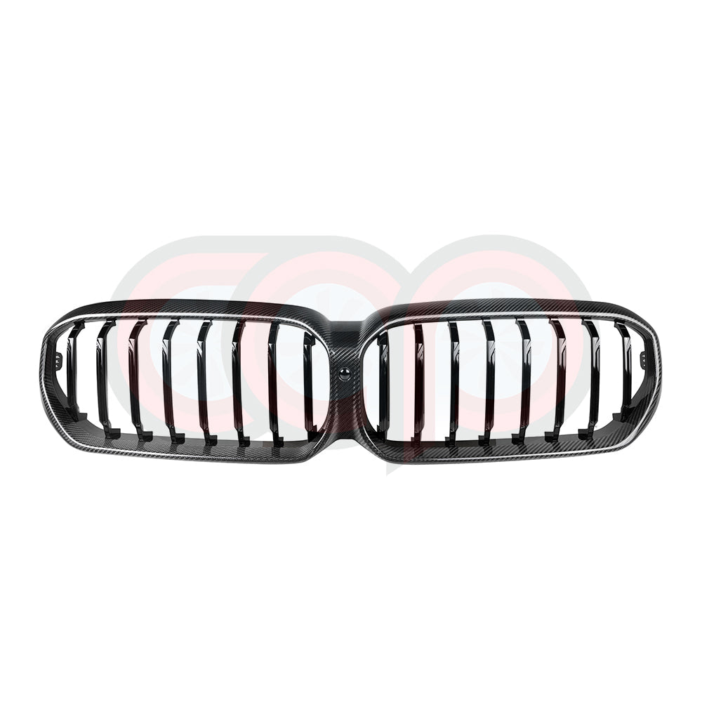 CAP 2021-2023 BMW G30 5 Series LCI - Dry Carbon Fiber Single Slat Grille