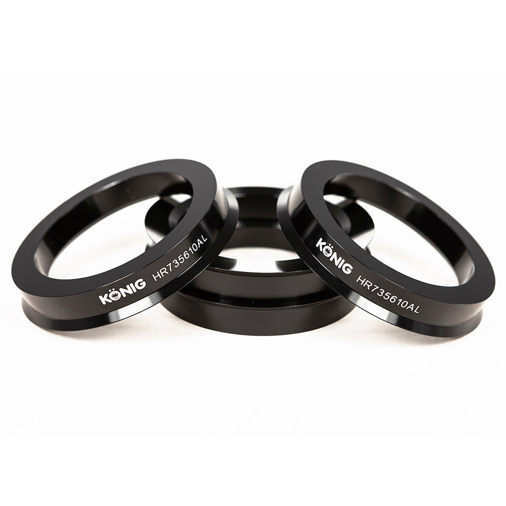 Konig Hub Ring - Aluminum Set (4pcs) - 73.1mm O.d. / 56.1mm