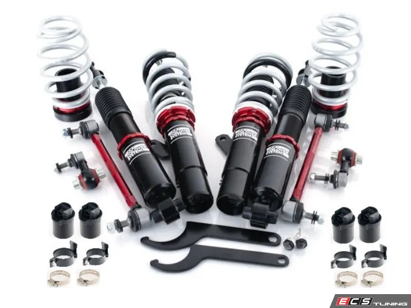 ECS MK7/MK8 Adjustable Damping Coilover System With Dynamic Chassis Control (DCC) Canceller Kit