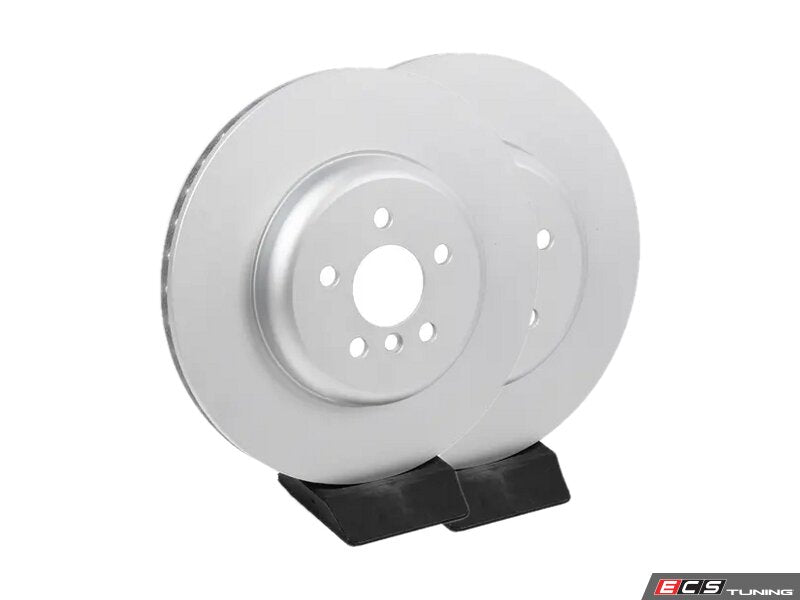 ECS Tuning Front V5 Plain Brake Rotors - Pair (348x30)