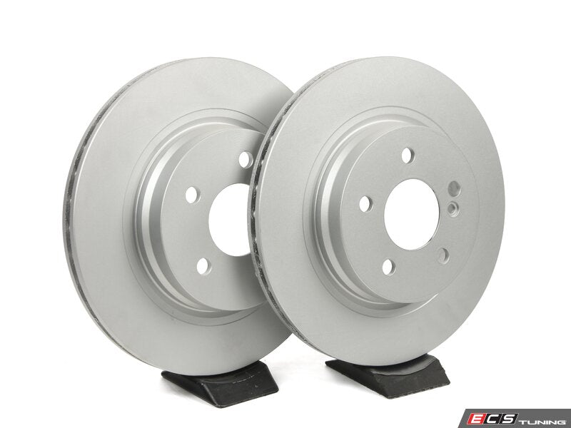 ECS Tuning Rear V5 Plain Brake Rotors - Pair (300x22)