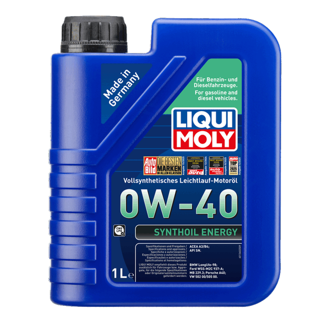 Liqui Moly Synthoil Energy 0W-40 Motor Oil