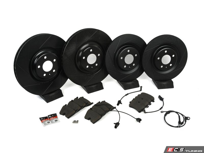 ECS Tuning Performance V5 Slotted Front And Rear Brake Service Kit