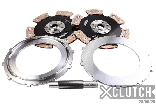 XClutch 9" Twin Rigid Ceramic Multi-Disc Service Kit