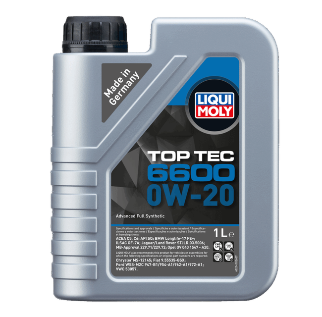 Liqui Moly Top Tec 6600 0W-20 Motor Oil