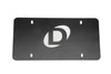Dinan Marque Plate - Black