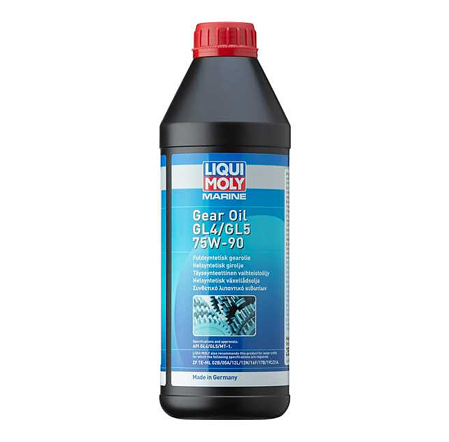 Liqui Moly Marine Fully Synthetic Gear Oil GL4/GL5 75W-90