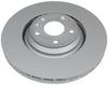 Brake disc on a white background