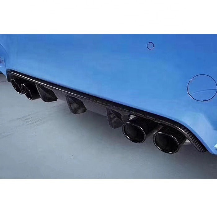 CAP 2015-2020 BMW F80 F82 M3/M4 - Carbon Fiber Diffuser V2