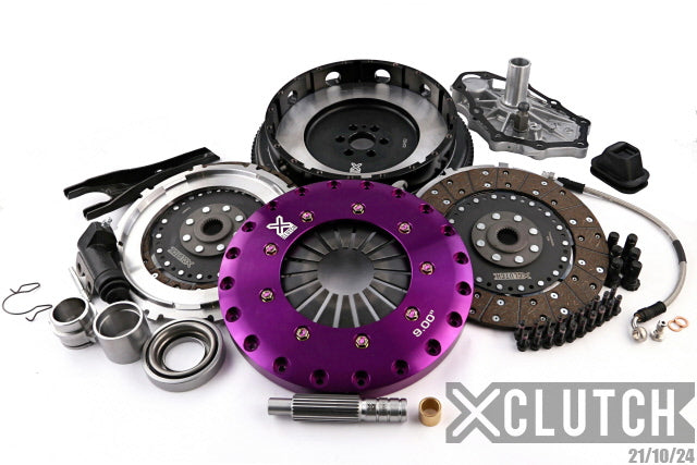 XClutch Stage 4 - Twin Disc Rigid Organic Clutch Kit - Nissan Skyline GT R (1989-95) / Nissan Pathfinder Se (2001)