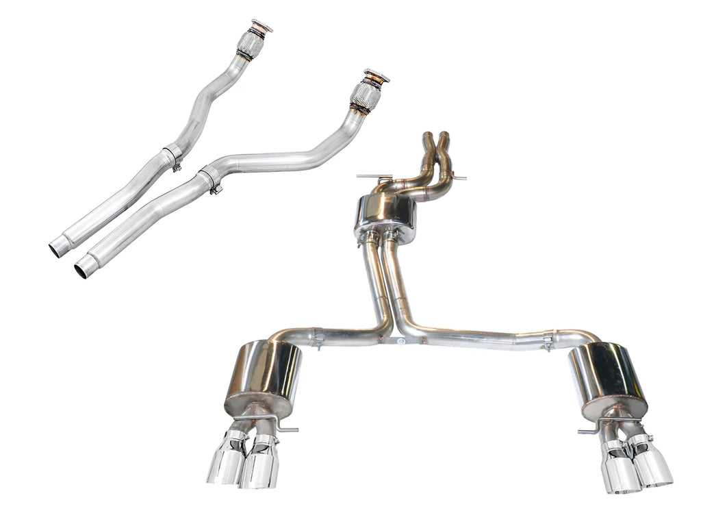 AWE Exhaust and Downpipe Systems - Audi S5 3.0T Cabrio