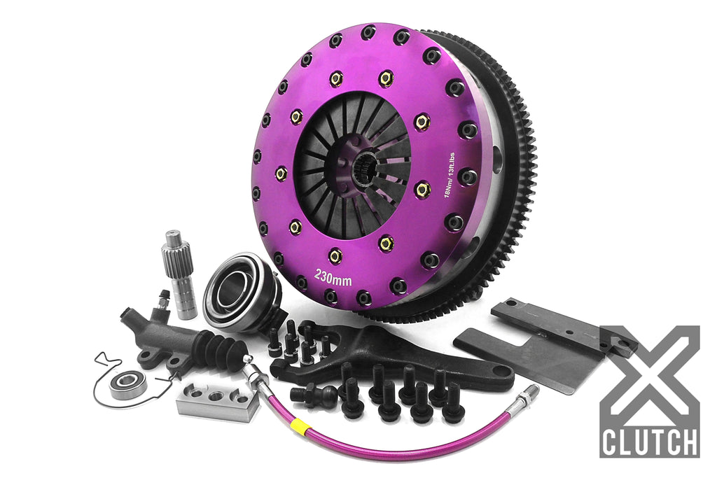 XClutch Stage 5 - 9.0" Twin Disc Rigid Ceramic Clutch Kit - Toyota Mark Ii Tourer V (1997)