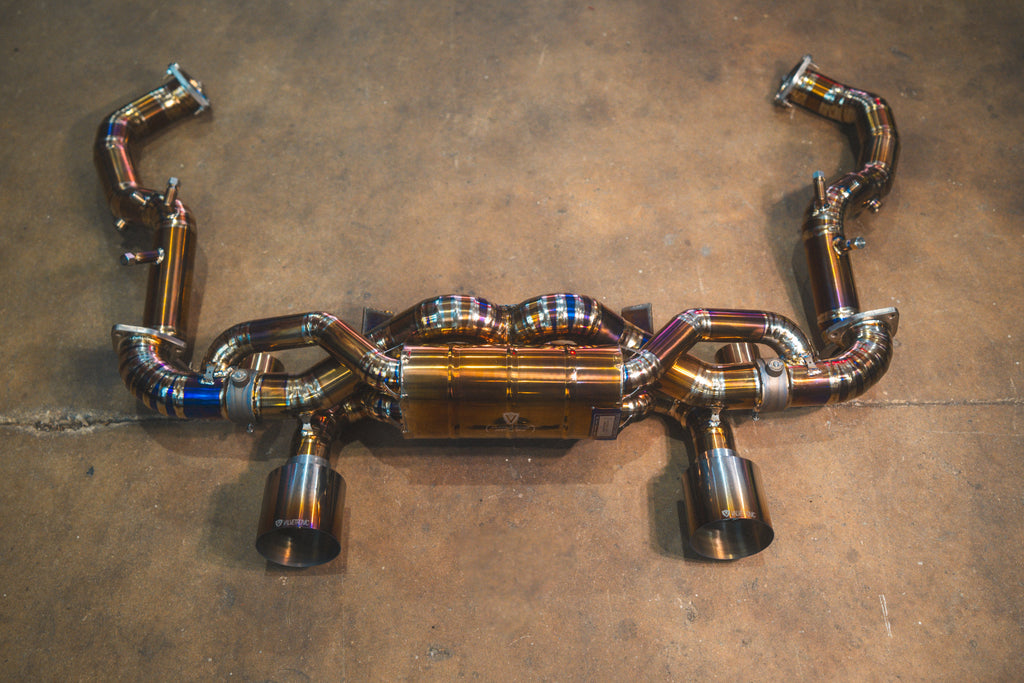 Système d'échappement sport à valves Valvetronic pour Porsche 718 GT4RS/Spyder RS 