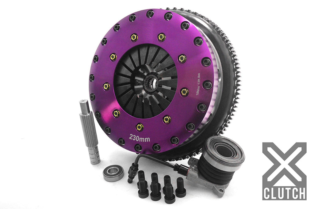 XClutch Stage 4 - Twin Disc Rigid Organic Clutch Kit - Hyundai Genesis Coupe 2 0t (2010)