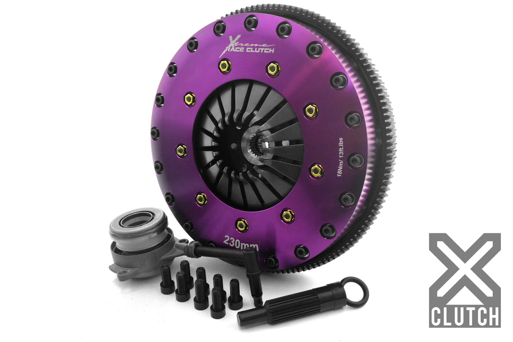 XClutch Stage 5 - 9.0" Twin Disc Rigid Ceramic Clutch Kit
