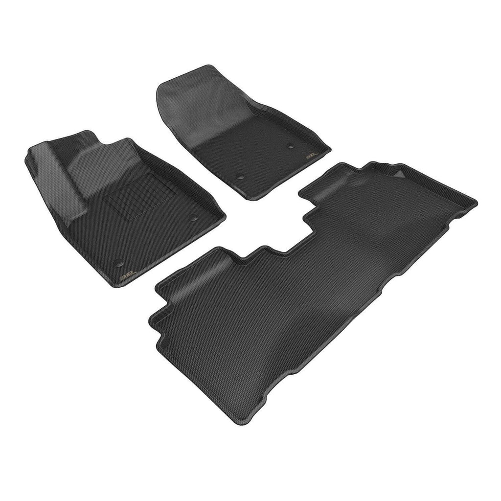 3D MAXpider 19-25 Audi Q3 (F3) Kagu Black Front & Rear Mats