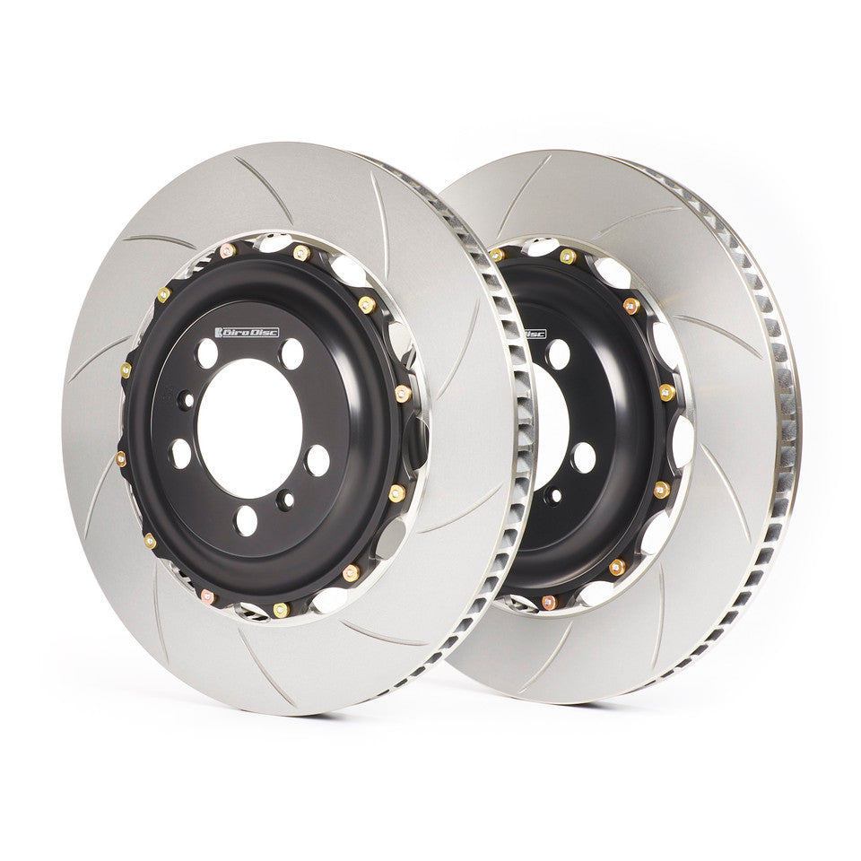 GiroDisc Front Slotted 2-Piece Rotors - Audi 8Y RS3