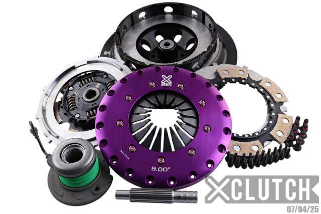 XClutch Stage 5 - 9.0" Twin Disc Sprung Ceramic Clutch Kit - Ford Mustang GT (2018)