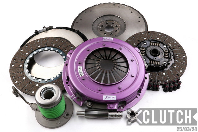 XClutch Stage 4 - Twin Disc Sprung Organic Clutch Kit - Ford Mustang Shelby Gt500 (2007)
