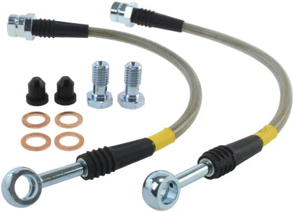 Conduites de frein arrière StopTech en acier inoxydable - Audi A3 8P &amp; VW GTI MK6